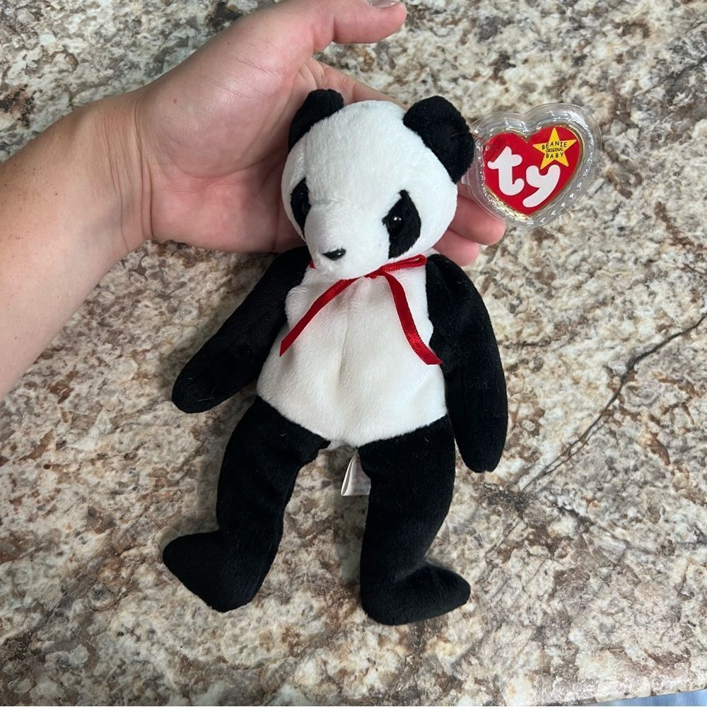 Rare Fortune Beanie Baby with errors!
